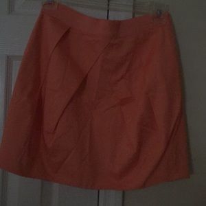 Size 00 JCREW peach colored skirt
